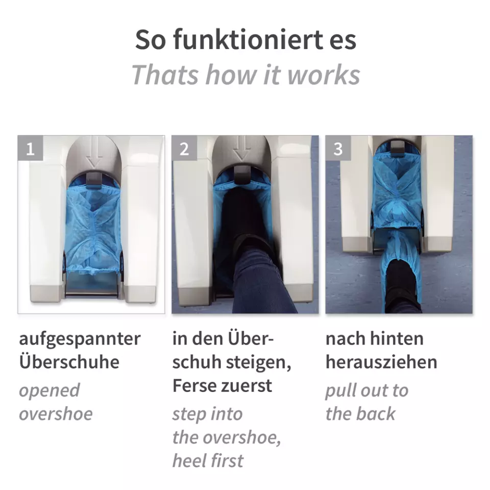Hygostar 88811, Hygomat Comfort Überschuh-Spender, image 5, gallery thumbnail
