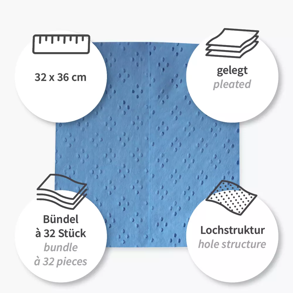 HygoClean 318150, Premium Cleaning Cloths, Viscose, image 7