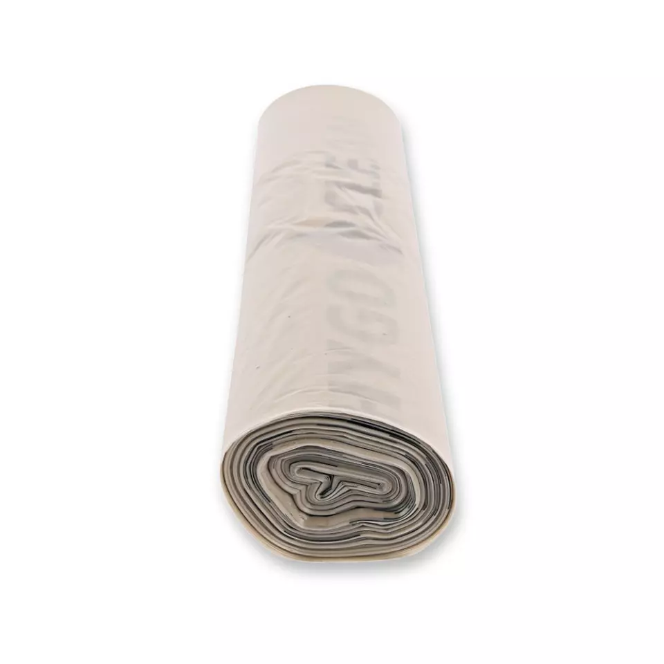HygoClean 32654, Light LDPE Waste Bags, 70 l, Black, Roll, image 4, gallery thumbnail