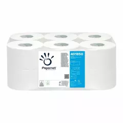 Papernet TP401850, Jumbo Mini Toilet Tissue, 2-ply, Cellulose