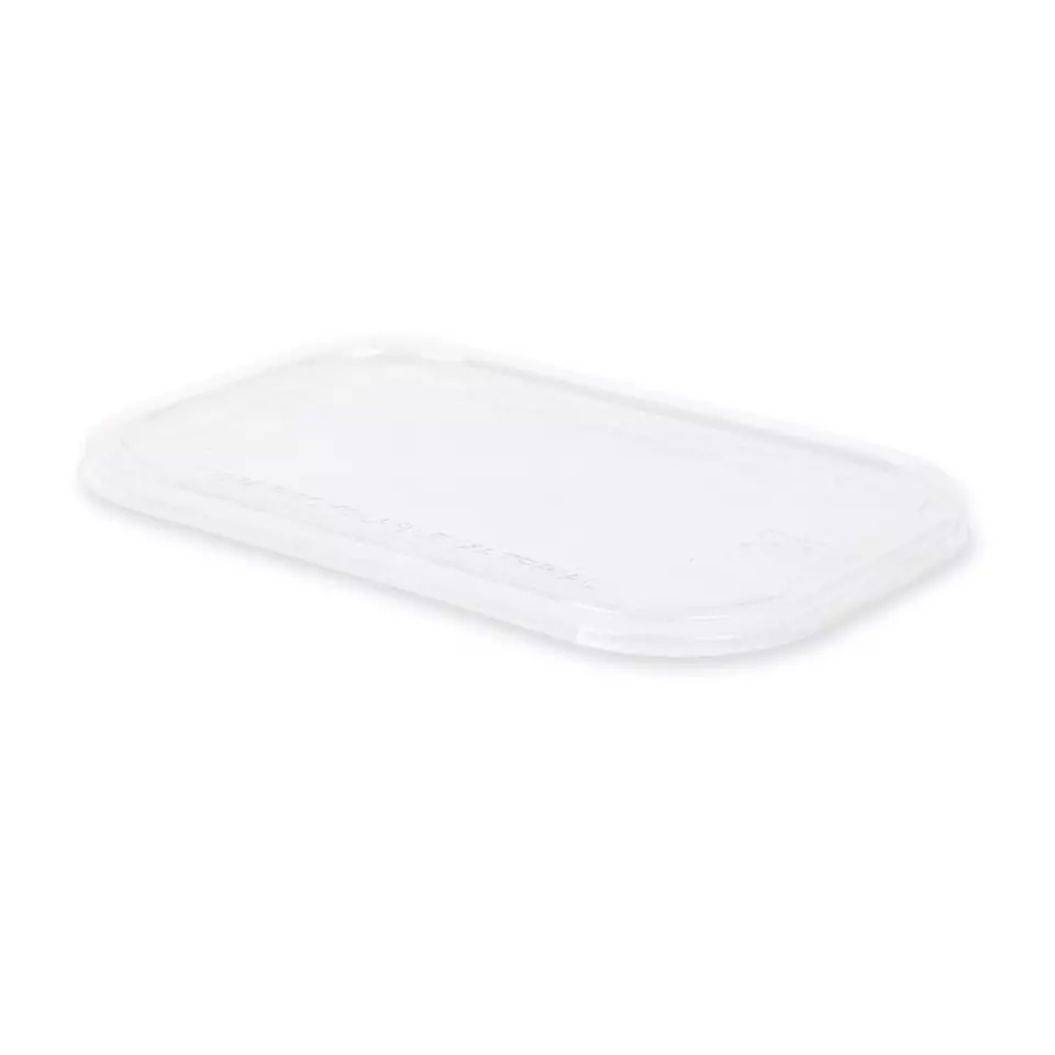 NATUREStar 411413, Casa Organic rPET Lids, 177 x 125 mm, Transparent, image 1, gallery thumbnail