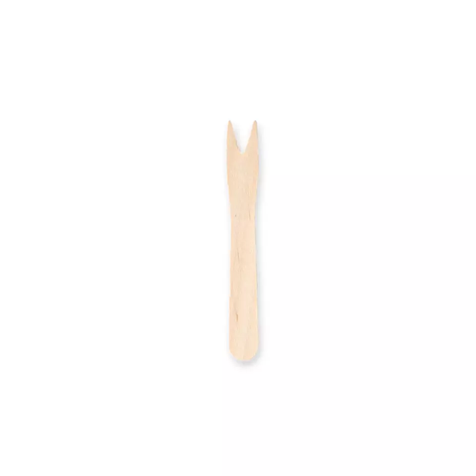 NATUREStar 38851, Bio-Holzgabeln für Pommes, 90 mm, image 1, gallery thumbnail
