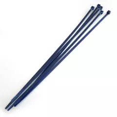 Hygostar 85499, Detectable Plastic Cable Ties, 98 x 2.5 mm