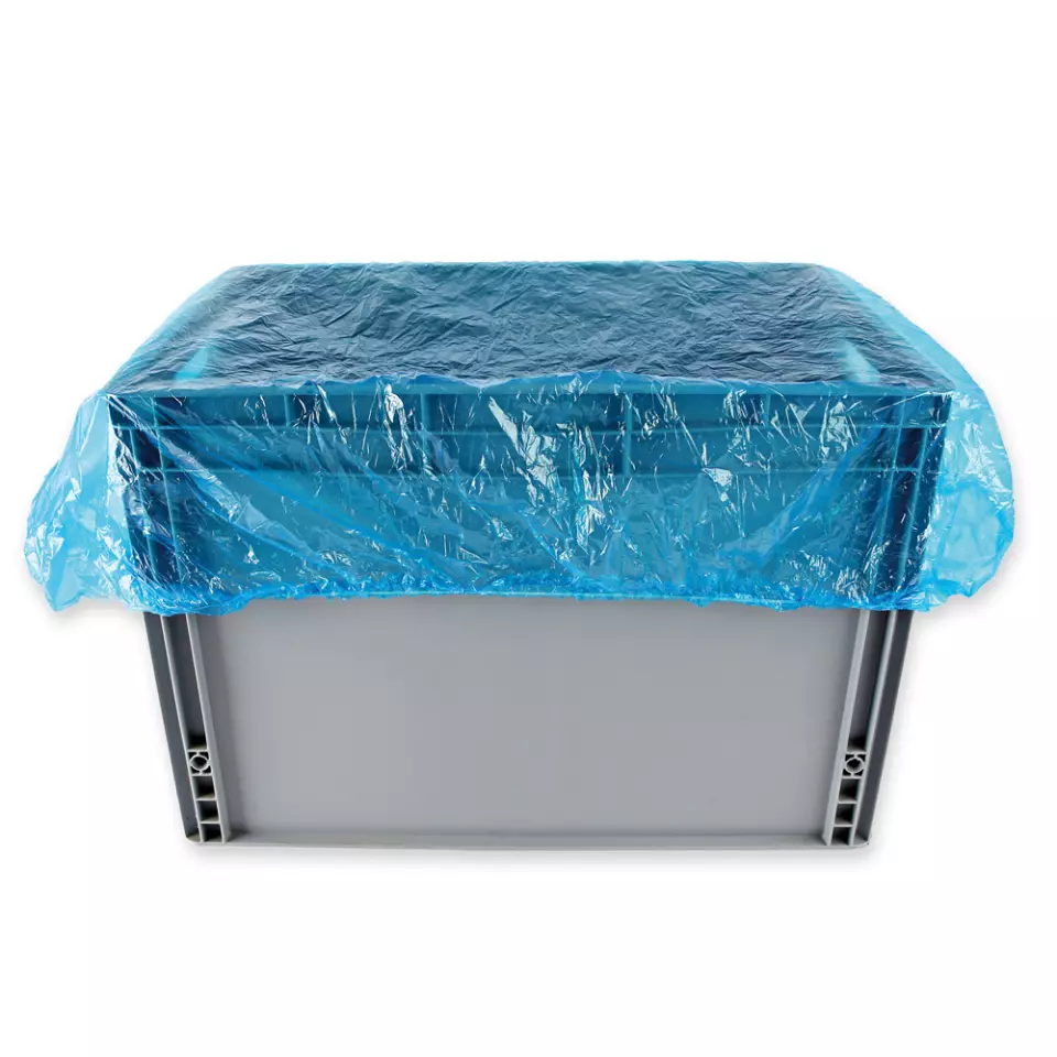 Hygostar 521690, Light LDPE Covers, 1250 x 1050 mm, Blue, image 1, gallery thumbnail