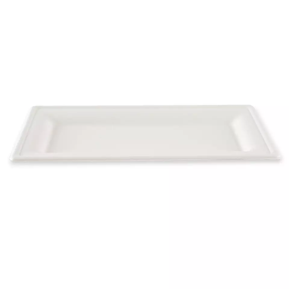 NATUREStar 41010, Bio-Bagasse Teller, 260 x 130 mm, Rechteckig, image 3, gallery thumbnail