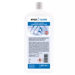 HygoClean 315782, Alkoholische Händedesinfektion, 1 l