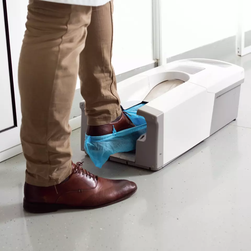 Hygostar 2850H, Hygomat CPE Überschuhe, Blau, image 9, gallery thumbnail