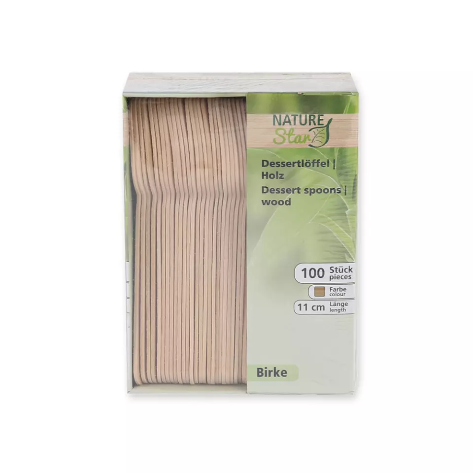 NATUREStar 38858, Holz-Kaffeelöffel, 110 mm, Bio, image 7, gallery thumbnail