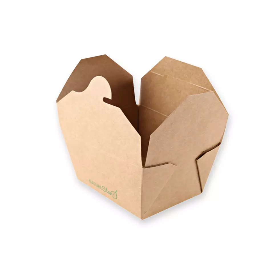 NATUREStar 417313, Menu Bio-Kraftpapier/PE Lebensmittelboxen, 130 x 105 x 65 mm, FSC®-mix, image 4, gallery thumbnail