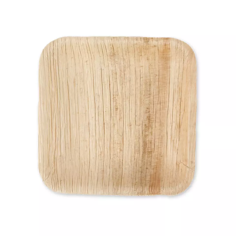 NATUREStar 410629, Organic Square Palm Leaf Soup Plates, 500 ml, 200 x mm, image 1, gallery thumbnail
