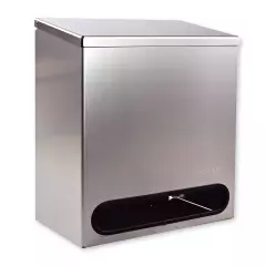 Hygostar 8893, Cap Dispenser, Stainless Steel