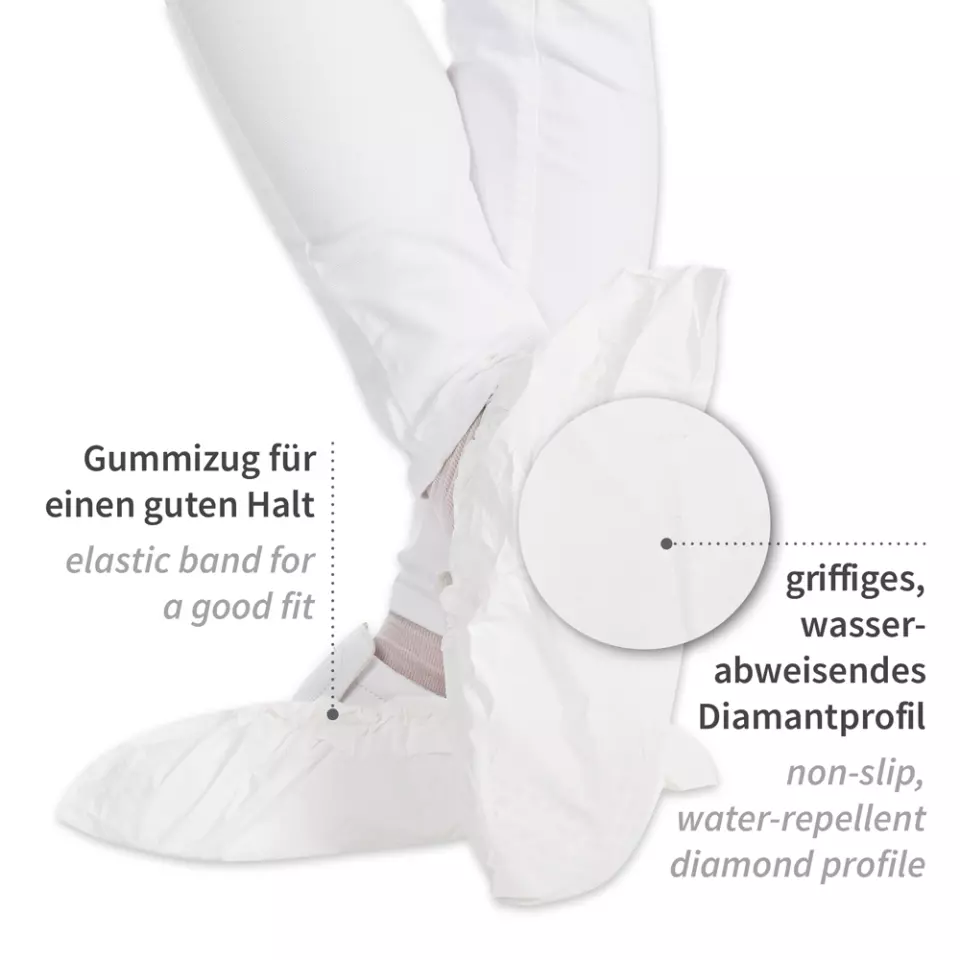 Hygostar 28550, Anti Slide CPE TPE Coated Overshoes, image 6, gallery thumbnail