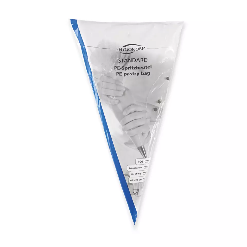 Hygonorm 32228, LDPE Block-Spritzbeutel, 46 x 23 cm, Transparent, image 2, gallery thumbnail