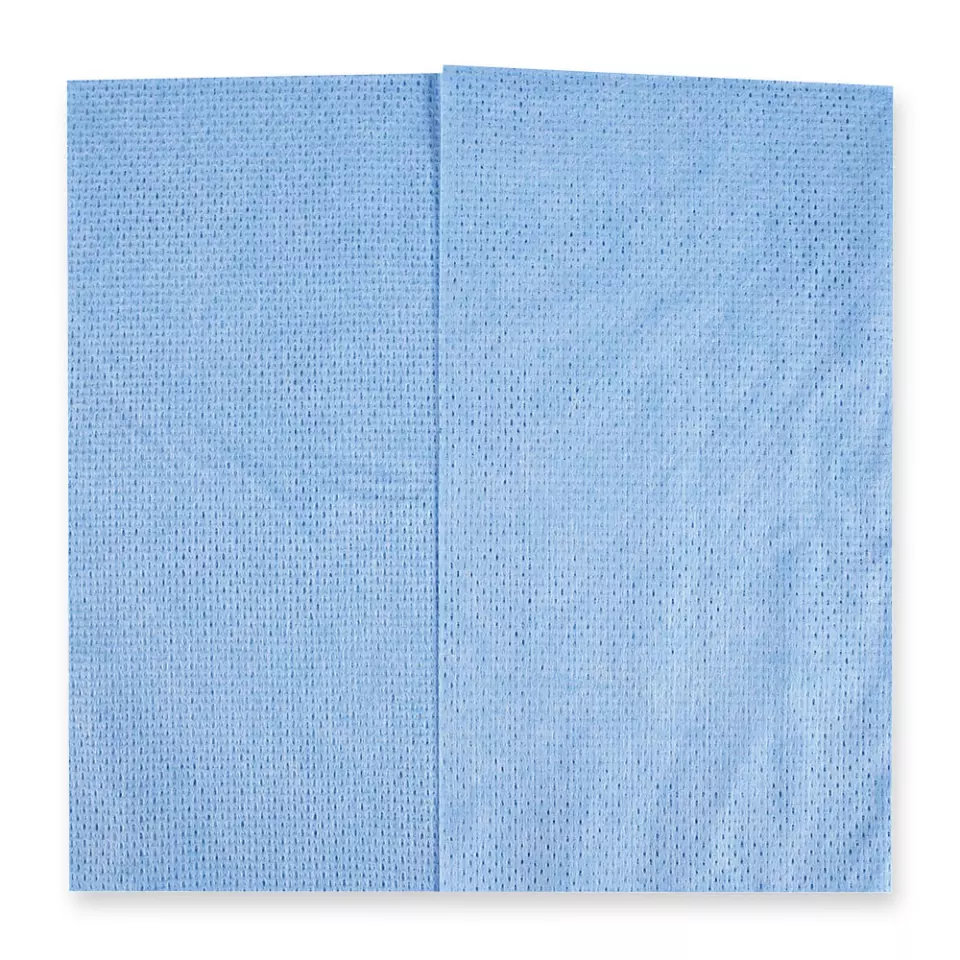 HygoClean 3175, Hygotex Pleated Viscose Cleaning Cloths, Blue, image 2, gallery thumbnail