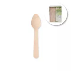 NATUREStar 38858, Holz-Kaffeelöffel, 110 mm, Bio