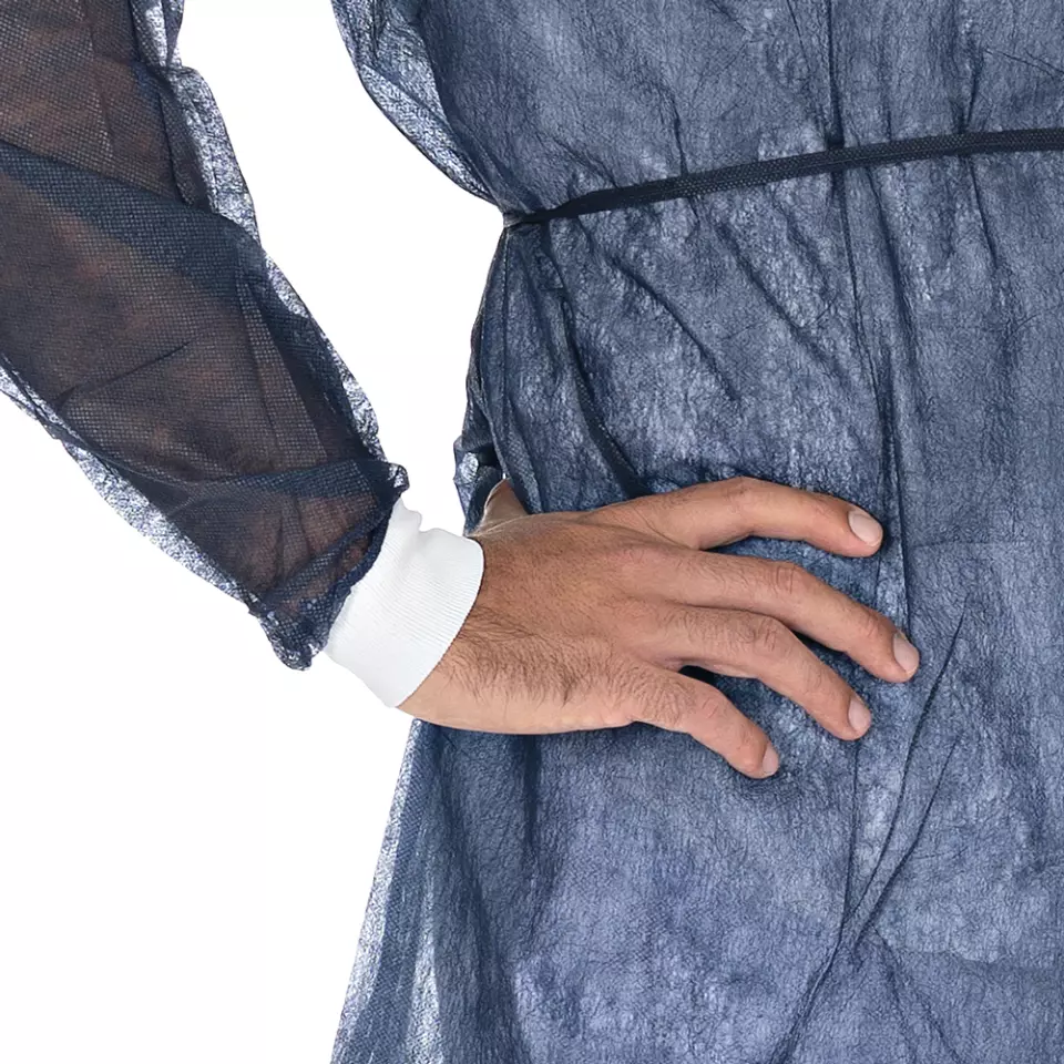 Hygonorm 277166, Eco PP Gowns with Knitted Cuffs, image 5, gallery thumbnail