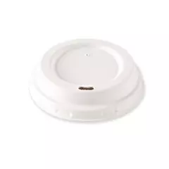 NATUREStar 401101, Organic Bagasse Drinking Cup Lids, Ø 80 mm
