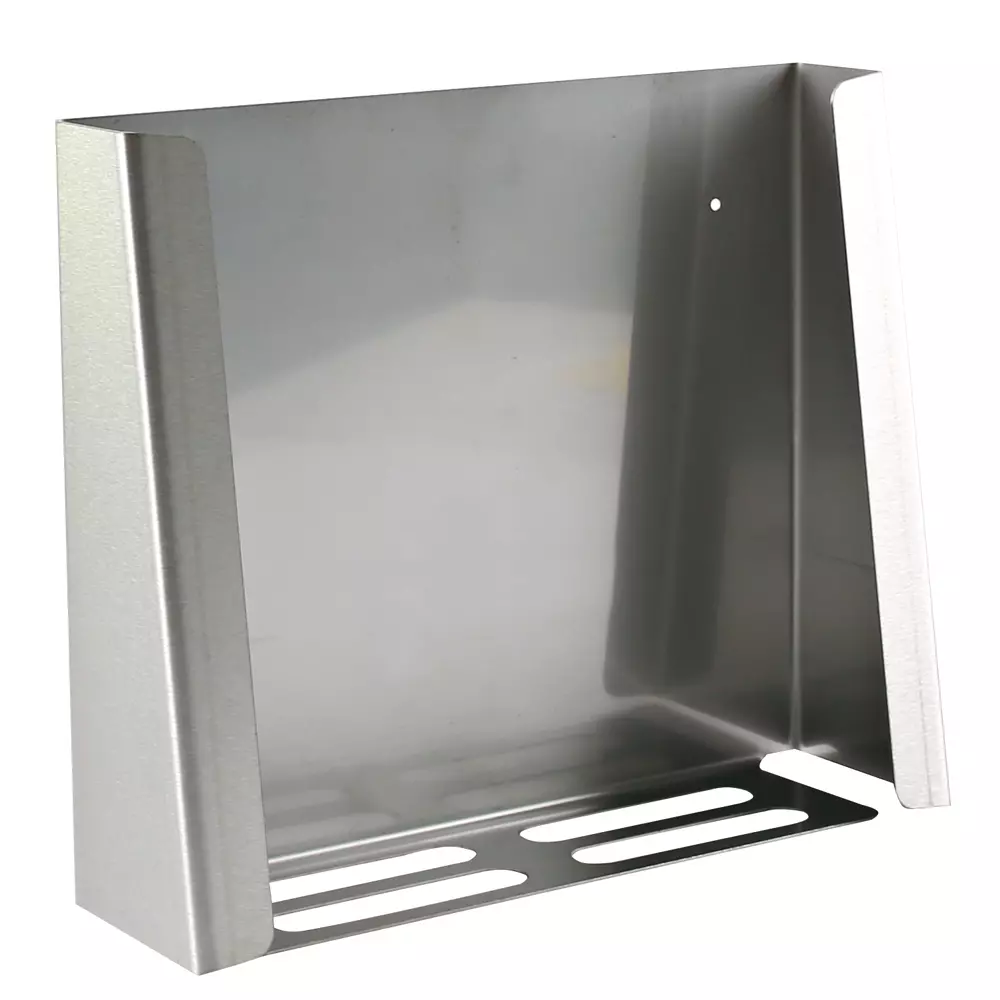 Hygostar 88945, Disposable Glove Bag Dispenser Holder, Stainless Steel, image 1