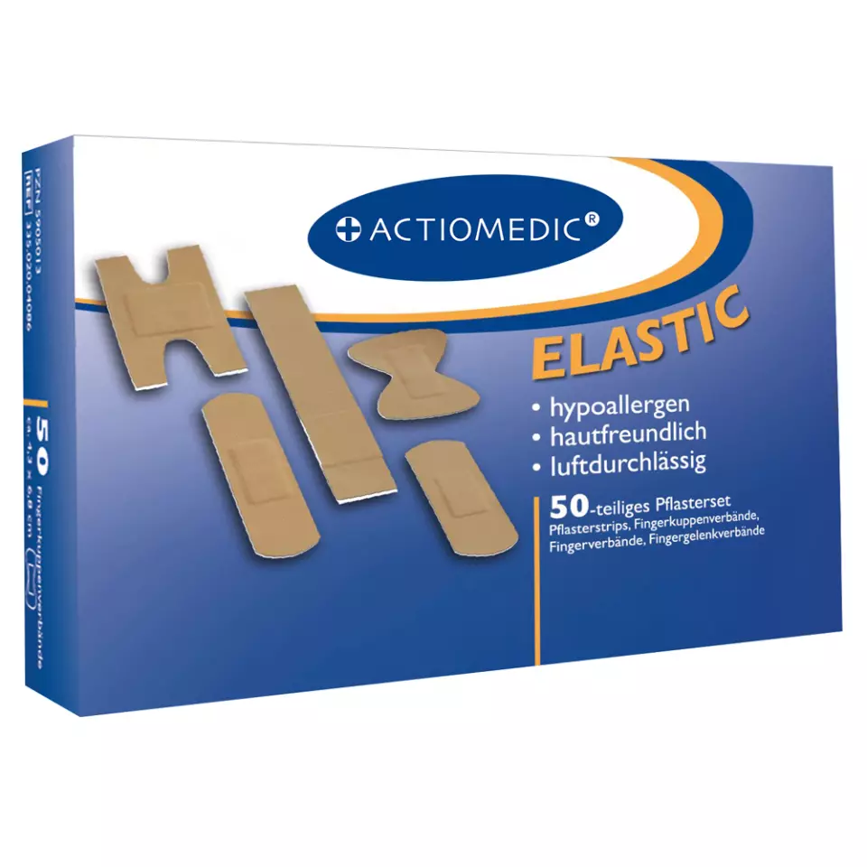 Franz Mensch 50073, Elastisches PE-Pflaster-Set, 50 Stück, image 2, gallery thumbnail