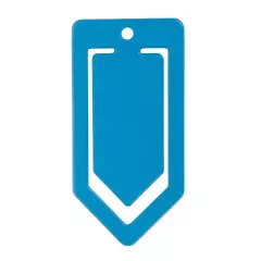 Hygostar 85426, Detectable Plastic Paper Clips, 120 x 50 mm