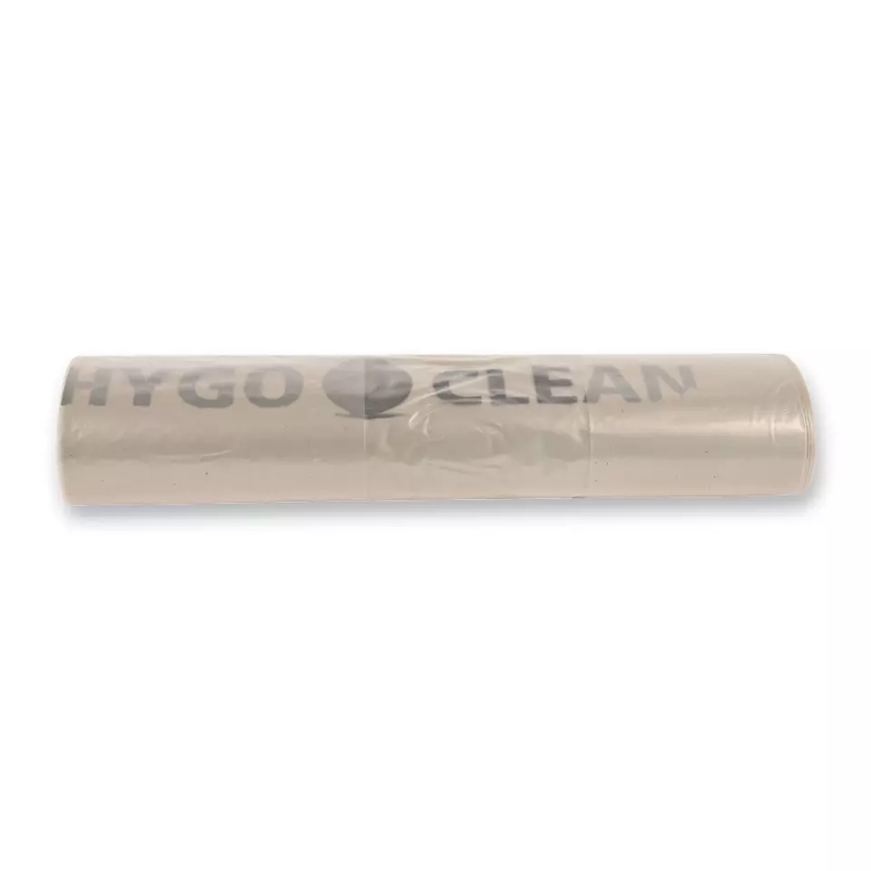 HygoClean 32654, Light LDPE Waste Bags, 70 l, Black, Roll, image 3, gallery thumbnail
