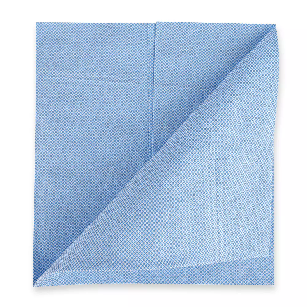 HygoClean 317516, Pleated Cellulose Cleaning Cloths, Blue, image 1