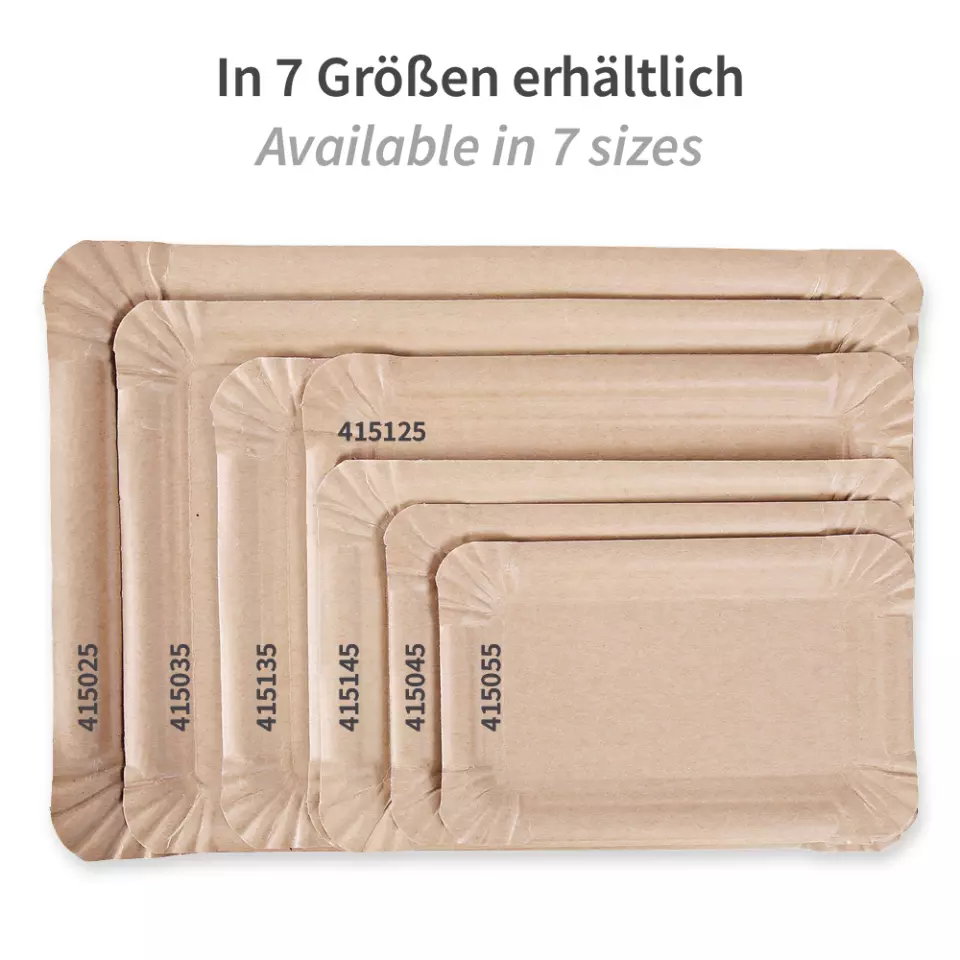 Franz Mensch 415135, Kraftpapier-Teller, Bio, FSC®-mix, 170 x 230 mm, image 3, gallery thumbnail