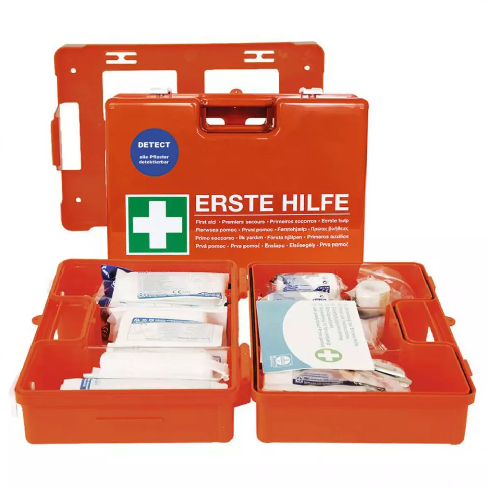 Franz Mensch 50065, Domino Detect Detectable First Aid Kit, DIN 13157, image 2, gallery thumbnail