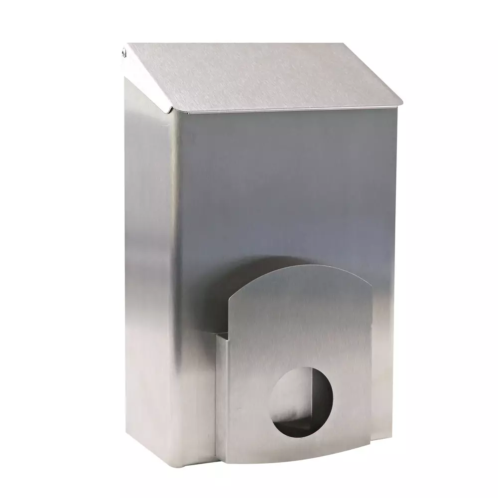 HygoClean 88962, Hygiene Plus Waste Bin, Stainless Steel, image 1