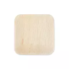 NATUREStar 410626, Bio-Palmblatt-Teller, Quadratisch, 200 x 200 mm