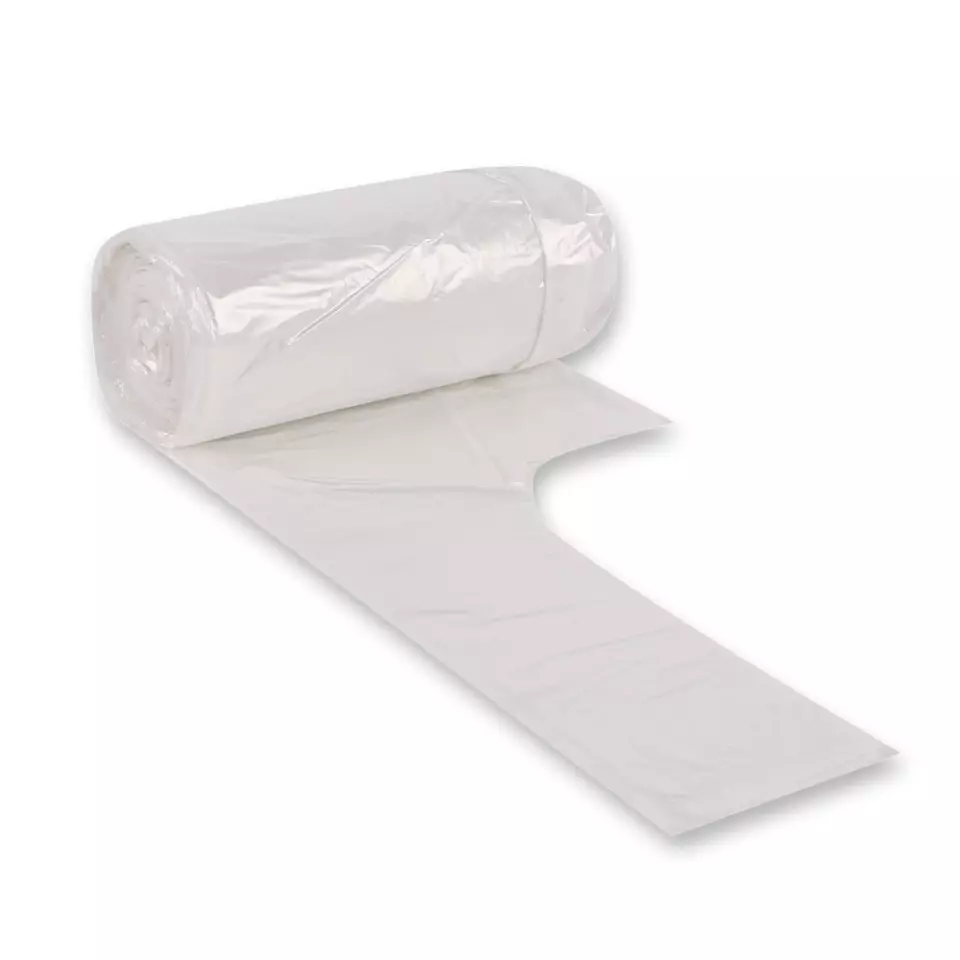 HygoClean 32988, HDPE-Müllbeutel mit Henkel, 18 l, transparent, Rolle, image 2, gallery thumbnail