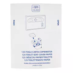 Franz Mensch 32289, Paper Toilet Seat Cover, White