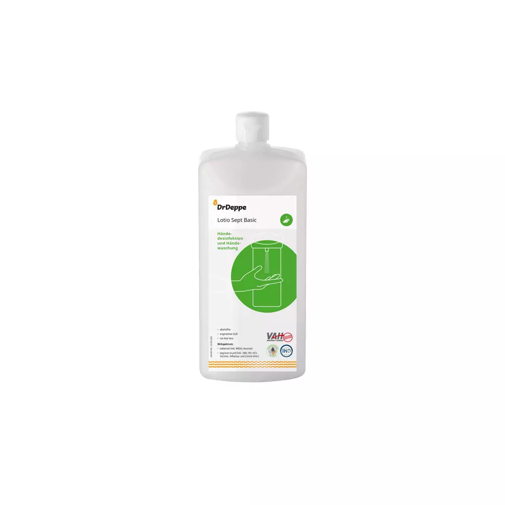 Franz Mensch 315783, Lotio Sept Basic Non-Alcoholic Hand Disinfectant, 1 l, image 1
