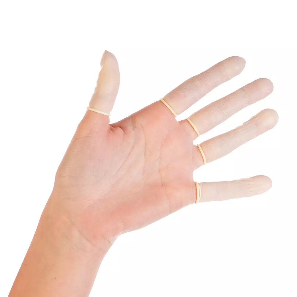 Hygostar 26703, Powder-Free Latex Finger Cots, image 1