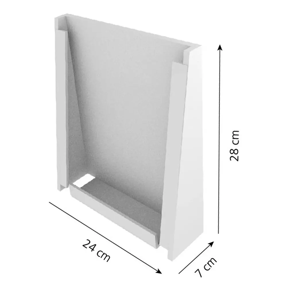 Hygostar 88945, Disposable Glove Bag Dispenser Holder, Stainless Steel, image 2