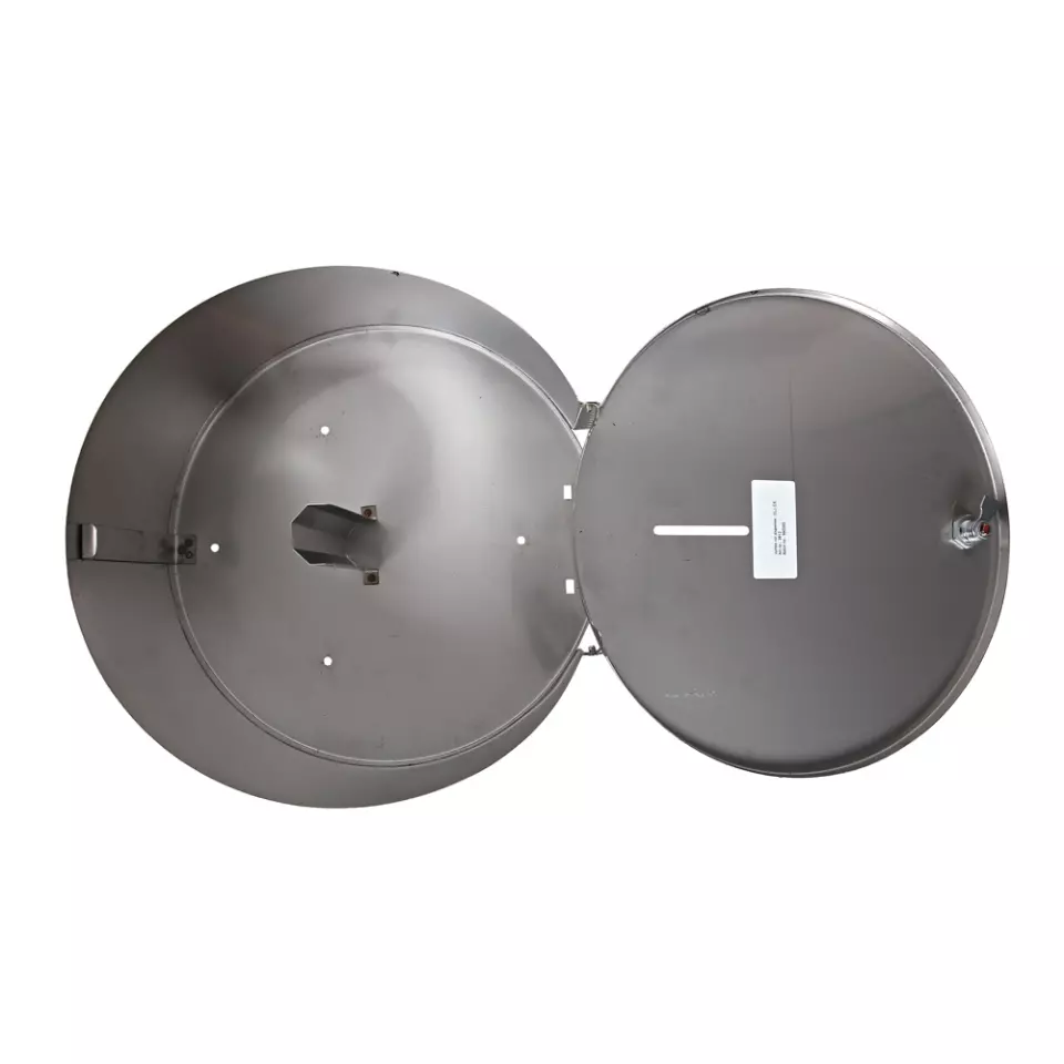 Hygostar 88964, Jumbo Toilet Paper Dispenser, Stainless Steel, image 4, gallery thumbnail