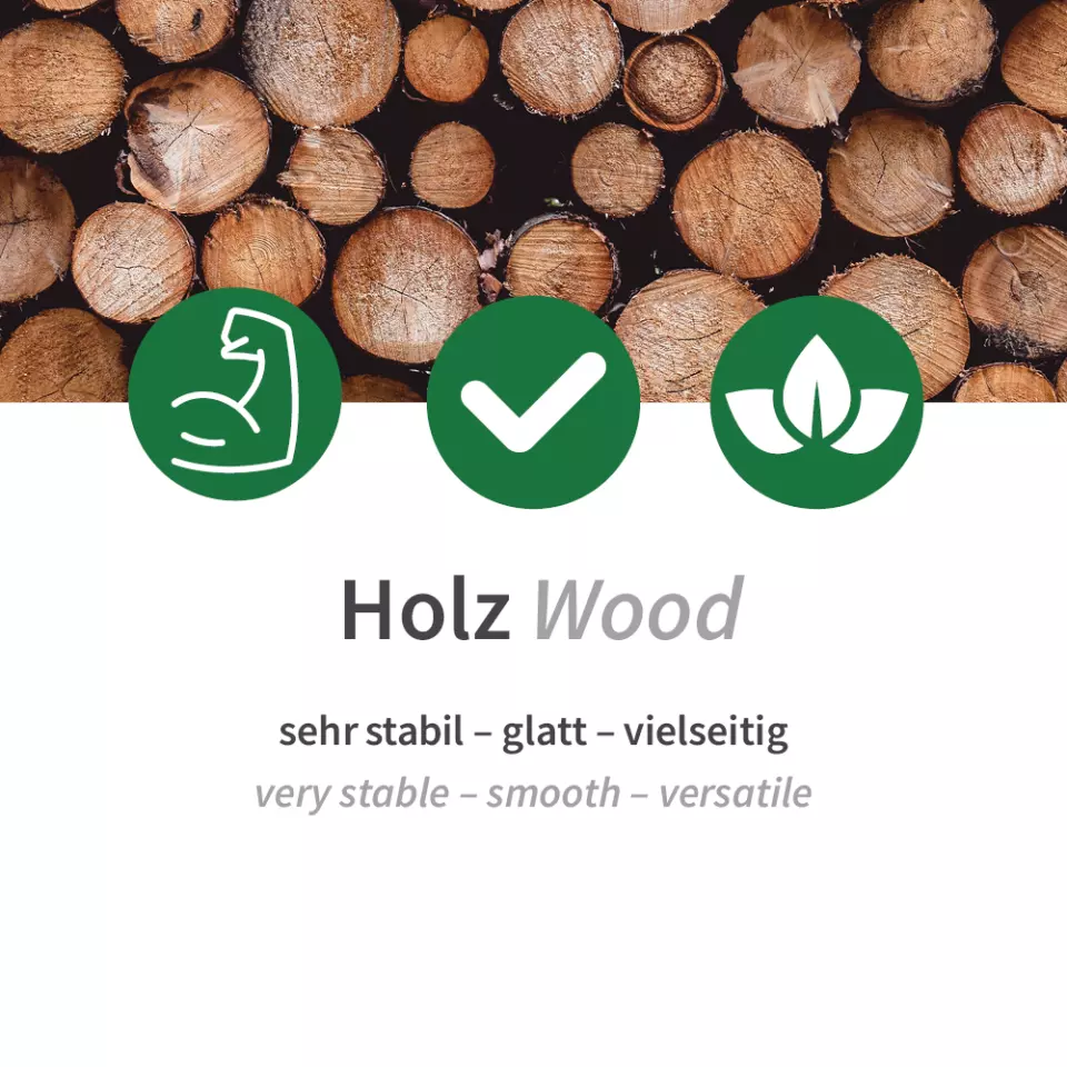 NATUREStar 388513, Holz-Pommes-Gabeln, Bio, Dreizack, 85 mm, FSC® 100%, image 4, gallery thumbnail