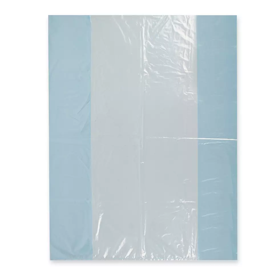 Hygostar 52210, LDPE-Seitenfaltenbeutel, 800 x 650 mm, Blau-Transparent, image 2, gallery thumbnail
