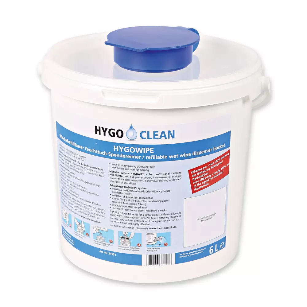 HygoClean 31551, Hygowipe PP Dispenser Buckets, image 1