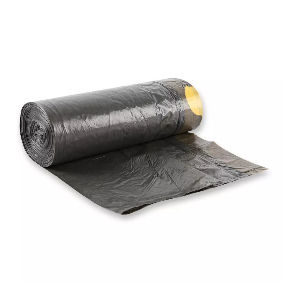 HygoClean 32451, Eco LDPE Garbage Bags, 60 l, Grey, Roll, image 5, gallery thumbnail
