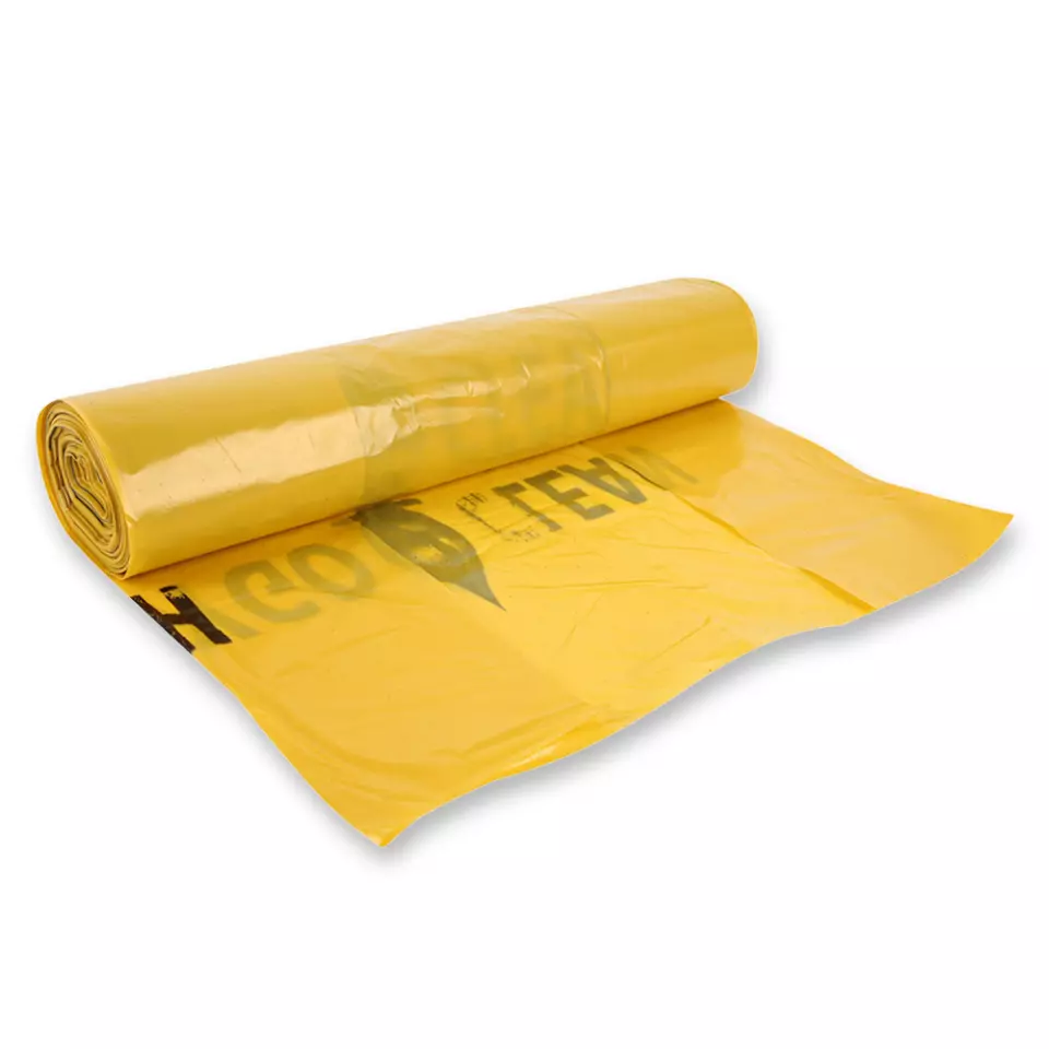 HygoClean 32655, Light LDPE Waste Bags, Roll, image 3, gallery thumbnail