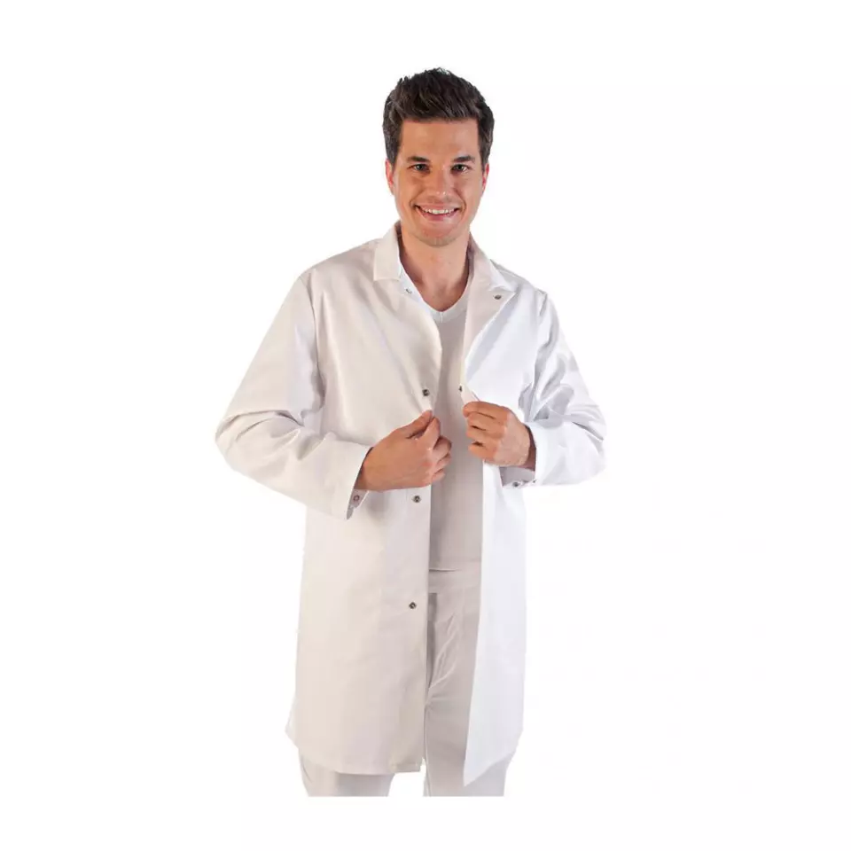 Franz Mensch 84620, HACCP Gowns, XXL, White, Polycotton, image 1, gallery thumbnail