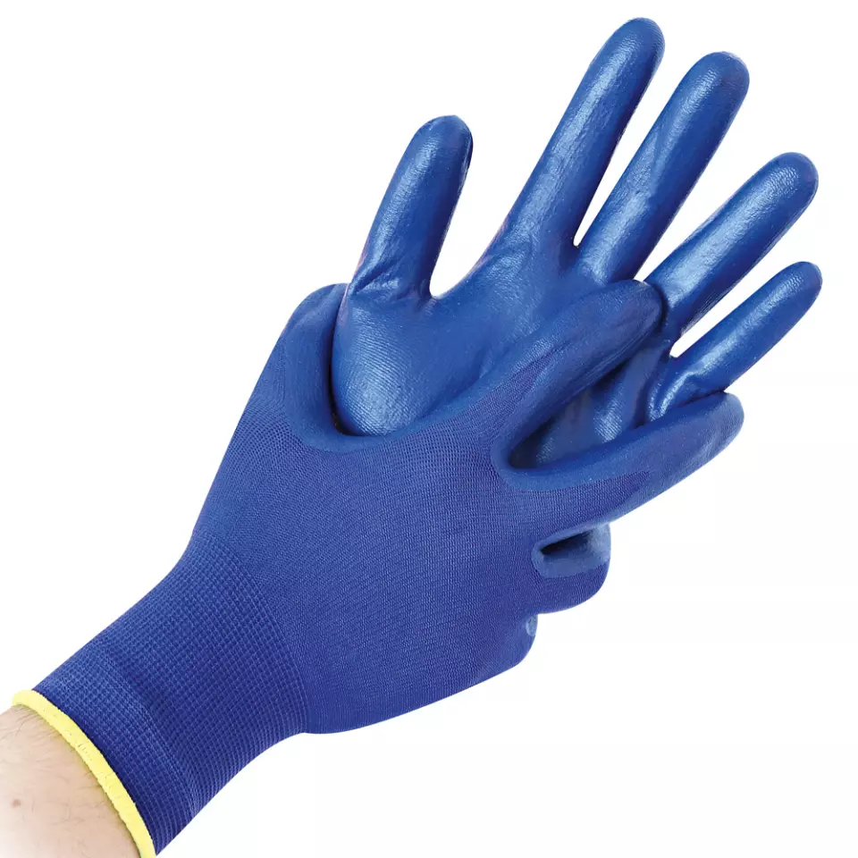 Hygostar 333524, Allfood PU Feingestrickte Handschuhe, Wasserbasierte PU-Beschichtung, image 1, gallery thumbnail