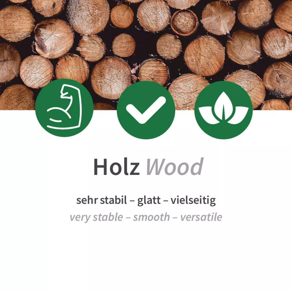 NATUREStar 388624, Bio Doppel-Holz Besteck-Sets, FSC® 100%, Gewachst, image 7, gallery thumbnail