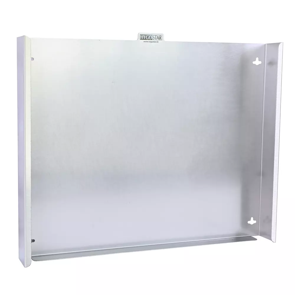 Hygostar 889374, Extra Safe Superlong Glove Dispenser, Stainless Steel, image 1