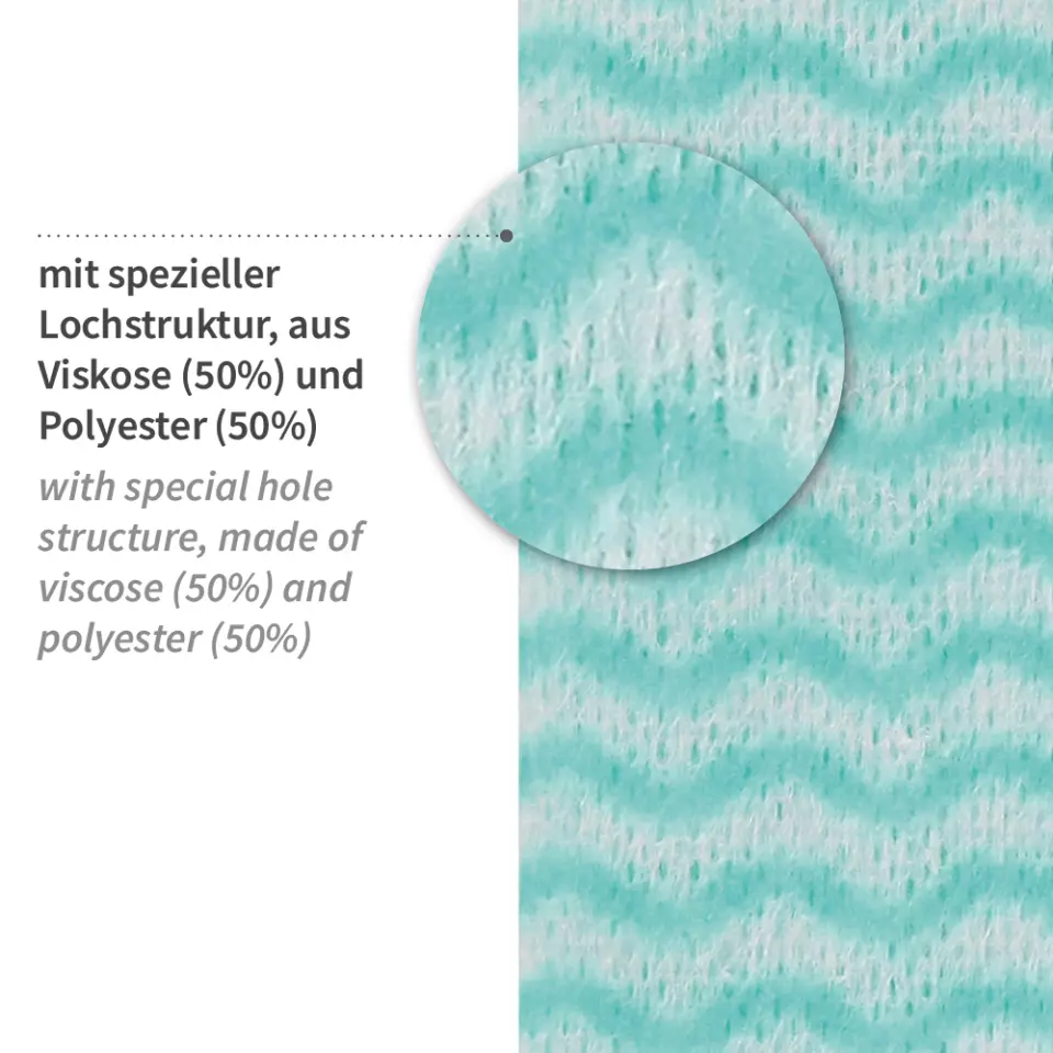 HygoClean 316150, Viskose/Polyester Spültücher, Rolle, image 4, gallery thumbnail