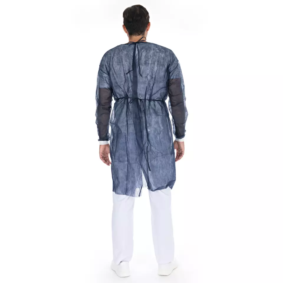 Hygonorm 277166, Eco PP Gowns with Knitted Cuffs, image 4, gallery thumbnail