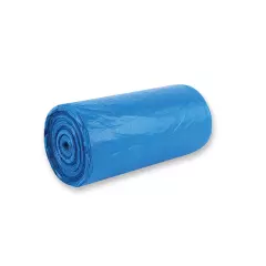 HygoClean 32576, Premium HDPE Waste Bags, 120 l, Blue, Roll