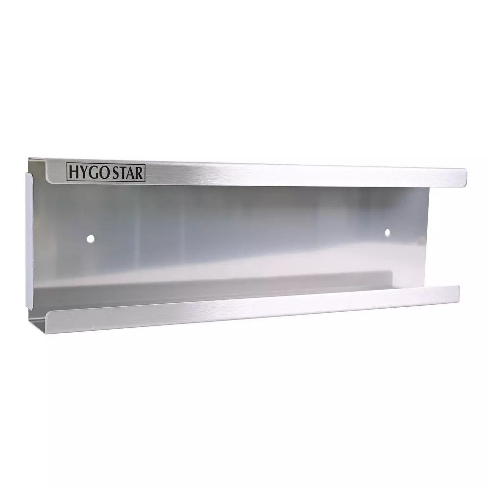Hygostar 889413, Extra Safe Superlong Glove Dispenser, Stainless Steel, image 3
