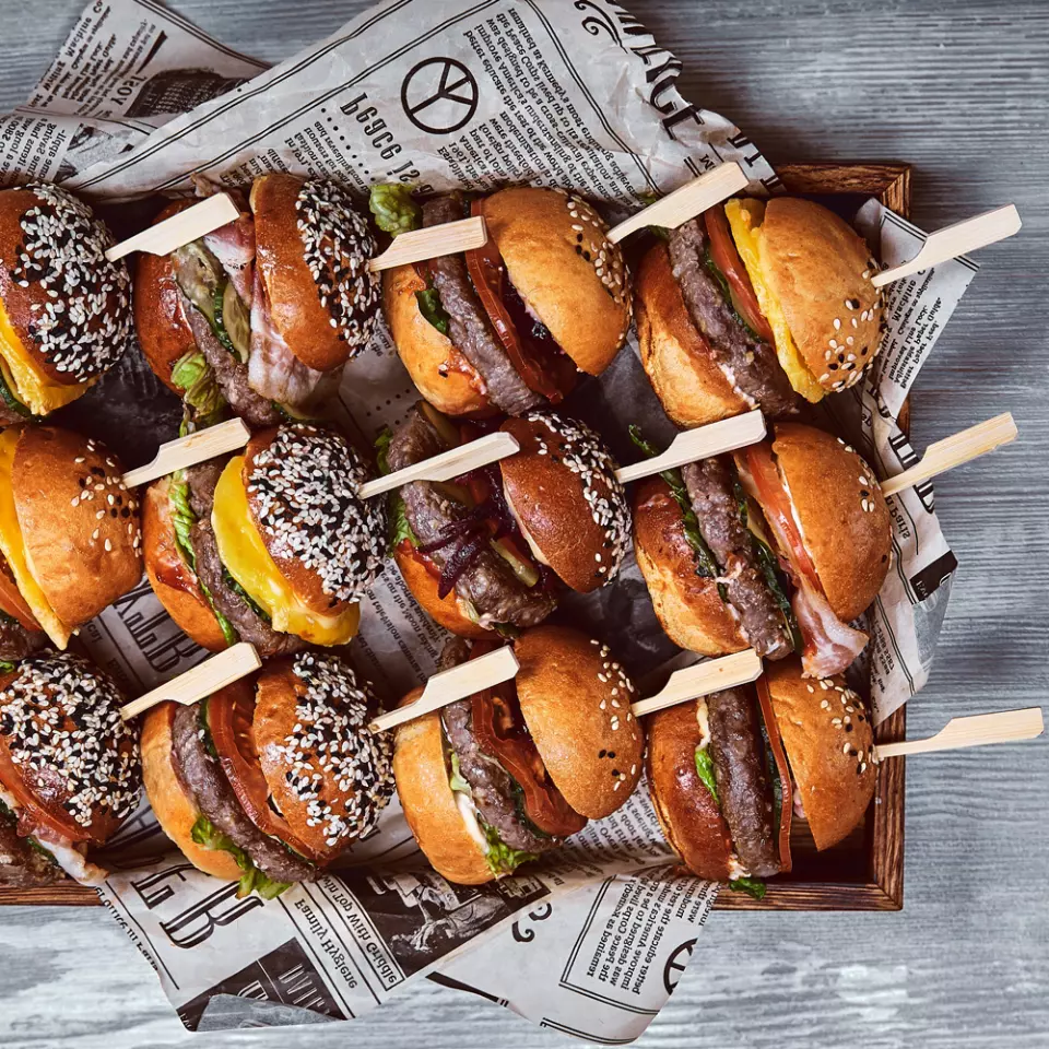 NATUREStar 38953, Flag Bio-Bambus Fingerfood-Spieße, 120 mm, Natur, image 3, gallery thumbnail